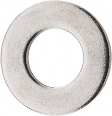 Value Collection - 3/8" Screw, Grade 18-8 Stainless Steel Standard Flat Washer - 13/32" ID x 13/16" OD, 0.065" Thick - Apex Tool & Supply
