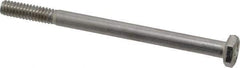 Value Collection - 1/4-20 UNC, 3-1/2" Length Under Head Hex Head Cap Screw - Grade 18-8 Stainless Steel, 7/16" Hex - Apex Tool & Supply