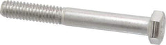 Value Collection - 5/16-18 UNC, 2-1/2" Length Under Head Hex Head Cap Screw - Grade 18-8 Stainless Steel, 1/2" Hex - Apex Tool & Supply