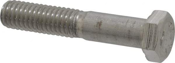 Value Collection - 3/8-16 UNC, 2" Length Under Head Hex Head Cap Screw - Grade 18-8 Stainless Steel, 9/16" Hex - Apex Tool & Supply