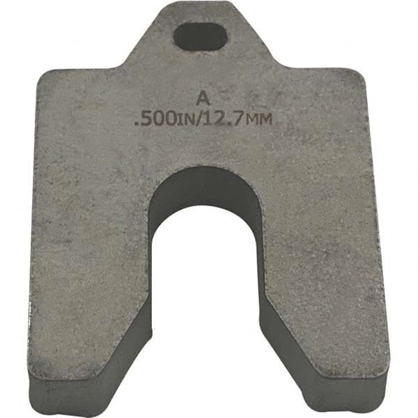 Maudlin Products - Metal Shim Stock Type: Slotted Shim Material: Stainless Steel - Apex Tool & Supply