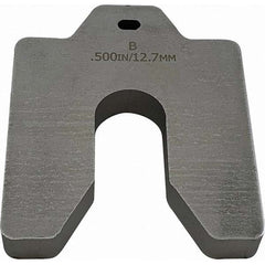 Maudlin Products - Metal Shim Stock Type: Slotted Shim Material: Stainless Steel - Apex Tool & Supply