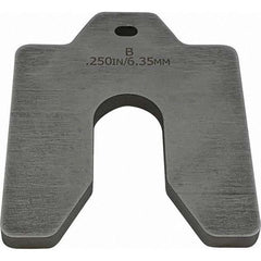 Maudlin Products - Metal Shim Stock Type: Slotted Shim Material: Stainless Steel - Apex Tool & Supply