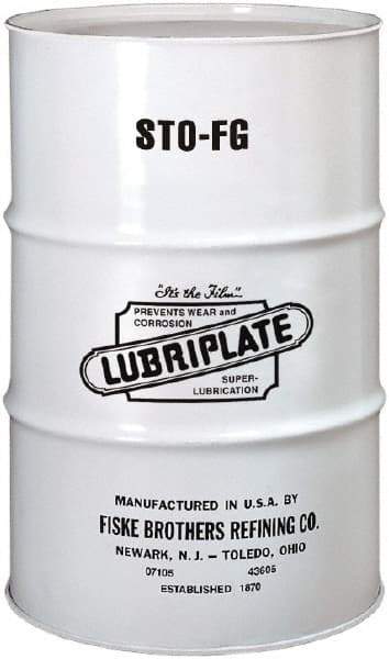 Lubriplate - 55 Gal Drum Mineral Multi-Purpose Oil - SAE 20, ISO 68, 350 SUS at 100°F, Food Grade - Apex Tool & Supply