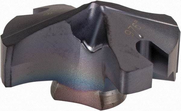 Iscar - Series IDI-SG, 0.976" Diam Grade IC908 140° Replaceable Drill Tip - Carbide, TiAlN Finish, 24 Seat Size, Through Coolant - Apex Tool & Supply