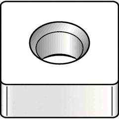 Kennametal - SNGA432 T0820 Grade KYK10 Ceramic Turning Insert - 90° Square, 1/2" Inscr Circle, 3/16" Thick, 1/32" Corner Radius - Apex Tool & Supply