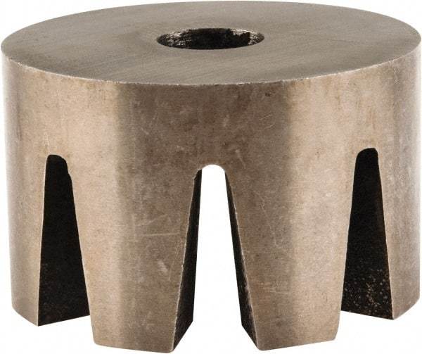 Eclipse - 1-1/4" OD x 2" High, 8 Pole Alnico Rotor Magnet - 1/2" Hole Diam, 75 Lb Max Holding Capacity, 1,022°F Max Operating Temp - Apex Tool & Supply