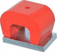 Eclipse - 3/16" Hole Diam, 1-3/4" Overall Width, 1-1/8" Deep, 1-1/8" High, Alnico Power Magnets - 1,022°Fahrenheit Max Operating Temp - Apex Tool & Supply