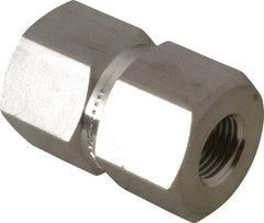 Ham-Let - 1/4 x 1/8" Grade 316 Stainless Steel Pipe Reducer Coupling - FNPT x FNPT End Connections, 6,200 psi - Apex Tool & Supply