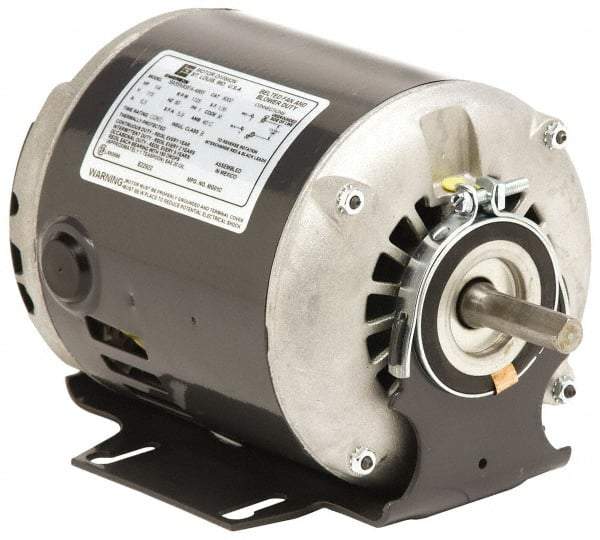 US Motors - 1/4 hp, ODP Enclosure, Auto Thermal Protection, 1,725 RPM, 115 Volt, 60 Hz, Industrial Electric AC/DC Motor - Size 48 Frame, Cradle/Stud Mount, 2 Speed, Ball Bearings, 5.1/3.9 Full Load Amps, B Class Insulation, CCW Lead End Rev - Apex Tool & Supply