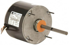 US Motors - 3/4 hp, ODP Enclosure, Auto Thermal Protection, 1,075 RPM, 208-230 Volt, 60 Hz, Industrial Electric AC/DC Motor - Size 48 Frame, Hub/Stud Mount, 1 Speed, Sleeve Bearings, 4.7 Full Load Amps, B Class Insulation, Reversible - Apex Tool & Supply