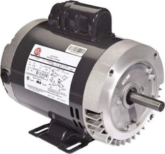 US Motors - 1/2 hp, ODP Enclosure, Auto Thermal Protection, 1,725 RPM, 115/208-230 Volt, 60 Hz, Industrial Electric AC/DC Motor - Size 56 Frame, J-Face/Base Mount, 1 Speed, Ball Bearings, 8.9/4.4-4.5 Full Load Amps, B Class Insulation, CCW Drive End - Apex Tool & Supply