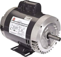 US Motors - 1 hp, ODP Enclosure, Auto Thermal Protection, 1,725 RPM, 115/208-230 Volt, 60 Hz, Industrial Electric AC/DC Motor - Size 56 Frame, J-Face/Base Mount, 1 Speed, Ball Bearings, 15.2/7.7-7.6 Full Load Amps, B Class Insulation, CCW Drive End - Apex Tool & Supply