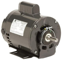 US Motors - 1.5 hp, ODP Enclosure, No Thermal Protection, 1,725 RPM, 208-230/460 Volt, 60 Hz, Three Phase Standard Efficient Motor - Size 145 Frame, Cradle Mount, 1 Speed, Ball Bearings, 5-4.6/2.4 Full Load Amps, B Class Insulation, Reversible - Apex Tool & Supply