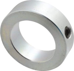 Climax Metal Products - 2" Bore, Steel, Set Screw Shaft Collar - 3" Outside Diam, 7/8" Wide - Apex Tool & Supply