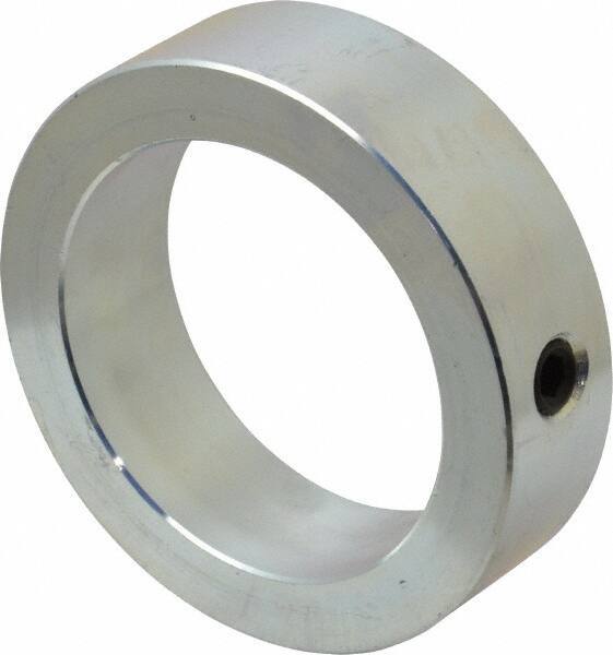 Climax Metal Products - 2-15/16" Bore, Steel, Set Screw Shaft Collar - 4" Outside Diam, 1-1/8" Wide - Apex Tool & Supply