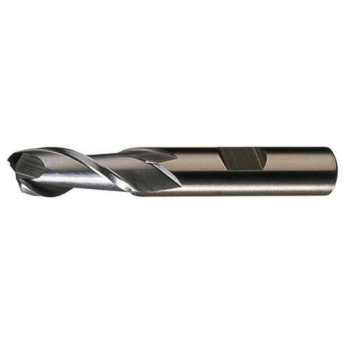 ‎5/8″ × 5/8″ × 1-5/8″ × 3-3/4″ RHS / RHC HSS-E (PM) Powder Metal Finishing End Mill-2F SE CC - Bright - Exact Industrial Supply