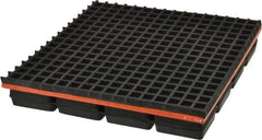 Mason Ind. - 8" Long x 8" Wide x 1-1/4" Thick, Neoprene & Steel, Machinery Leveling Pad & Mat - 3,200 Lb Max Load - Apex Tool & Supply