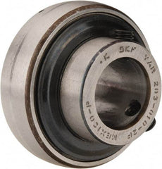 SKF - 5/8" ID x 1.5748" OD, 1,650 Lb Dynamic Capacity, Insert Bearing Insert Bearing - 0.4724" Race Width, 1,070 Lb Static Capacity - Apex Tool & Supply