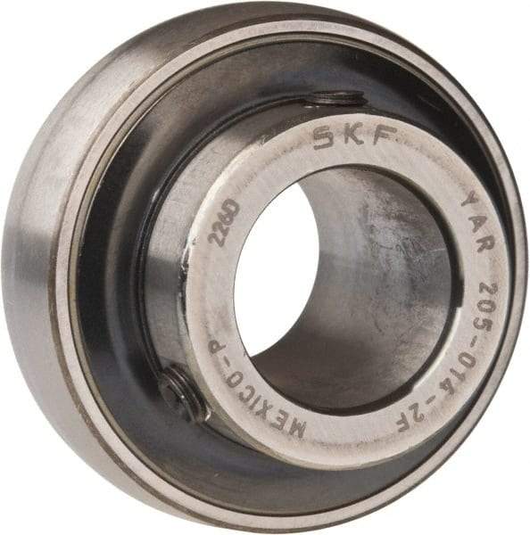 SKF - 7/8" ID x 2.0472" OD, 2,430 Lb Dynamic Capacity, Insert Bearing Insert Bearing - 0.5906" Race Width, 1,750 Lb Static Capacity - Apex Tool & Supply