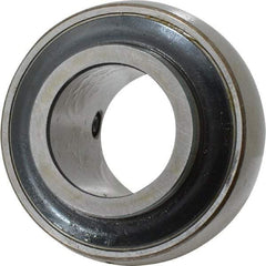 SKF - 1" ID x 2.0472" OD, 2,430 Lb Dynamic Capacity, Insert Bearing Insert Bearing - 0.5906" Race Width, 1,750 Lb Static Capacity - Apex Tool & Supply
