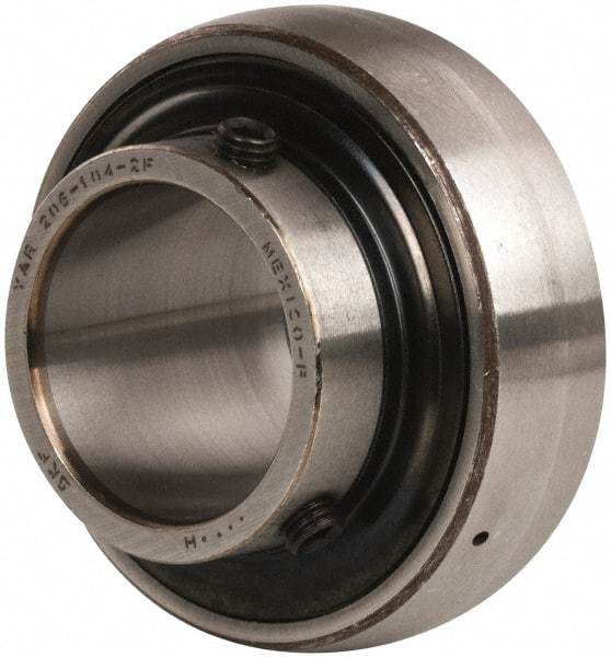 SKF - 1-1/4" ID x 2.4409" OD, 3,380 Lb Dynamic Capacity, Insert Bearing Insert Bearing - 0.7087" Race Width, 2,520 Lb Static Capacity - Apex Tool & Supply
