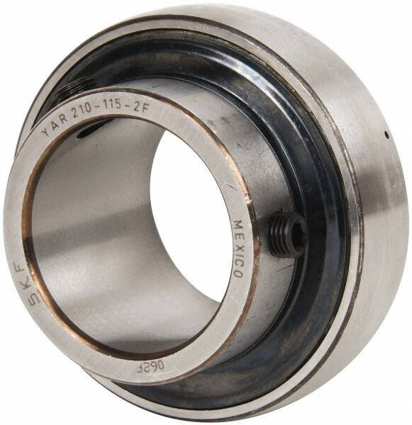SKF - 1-15/16" ID x 3.5433" OD, 6,080 Lb Dynamic Capacity, Insert Bearing Insert Bearing - 0.8661" Race Width, 5,220 Lb Static Capacity - Apex Tool & Supply