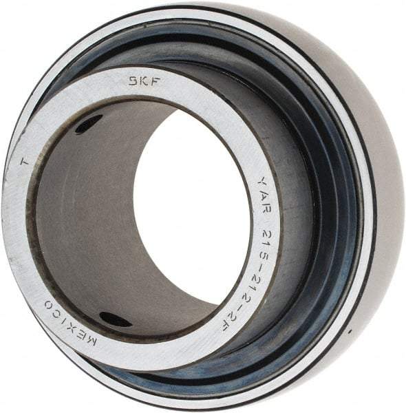 SKF - 2-11/16" ID x 5.1181" OD, 11,500 Lb Dynamic Capacity, Insert Bearing Insert Bearing - 1.1417" Race Width, 11,000 Lb Static Capacity - Apex Tool & Supply