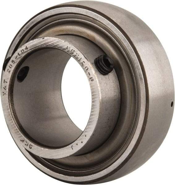SKF - 1-1/4" ID x 2.4409" OD, 3,380 Lb Dynamic Capacity, Insert Bearing Insert Bearing - 0.7087" Race Width, 2,520 Lb Static Capacity - Apex Tool & Supply