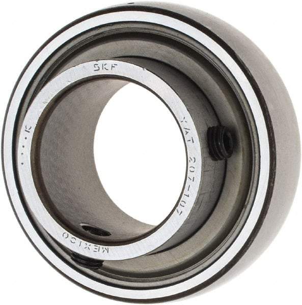SKF - 1-7/16" ID x 2.8346" OD, 4,410 Lb Dynamic Capacity, Insert Bearing Insert Bearing - 3/4" Race Width, 3,440 Lb Static Capacity - Apex Tool & Supply
