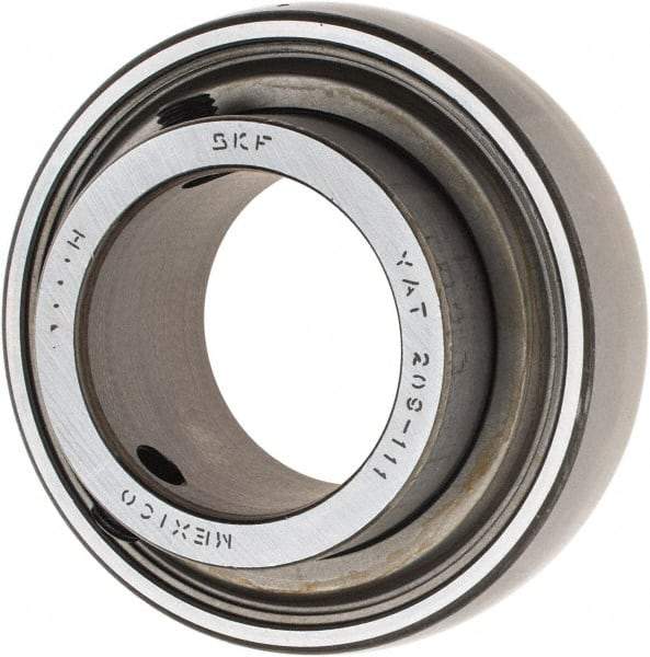 SKF - 1-11/16" ID x 3.3465" OD, 5,750 Lb Dynamic Capacity, Insert Bearing Insert Bearing - 0.8661" Race Width, 4,860 Lb Static Capacity - Apex Tool & Supply
