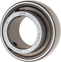 SKF - 1-11/16" ID x 3.3465" OD, 5,750 Lb Dynamic Capacity, Insert Bearing Insert Bearing - 0.8661" Race Width, 4,860 Lb Static Capacity - Apex Tool & Supply