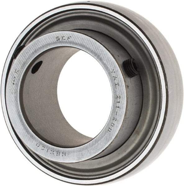 SKF - 2" ID x 3-15/16" OD, 7,540 Lb Dynamic Capacity, Insert Bearing Insert Bearing - 63/64" Race Width, 6,520 Lb Static Capacity - Apex Tool & Supply