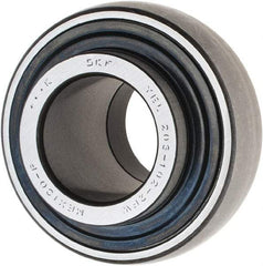 SKF - 1-1/8" ID x 2.4409" OD, 3,380 Lb Dynamic Capacity, Insert Bearing Insert Bearing - 0.7087" Race Width, 2,520 Lb Static Capacity - Apex Tool & Supply