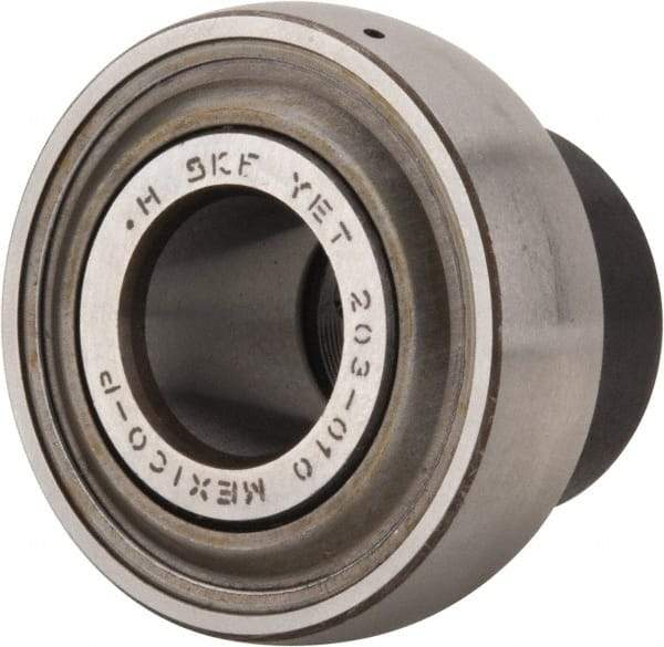SKF - 5/8" ID x 1.5748" OD, 1,650 Lb Dynamic Capacity, Insert Bearing Insert Bearing - 0.4724" Race Width, 1,070 Lb Static Capacity - Apex Tool & Supply