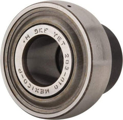 SKF - 5/8" ID x 1.5748" OD, 1,650 Lb Dynamic Capacity, Insert Bearing Insert Bearing - 0.4724" Race Width, 1,070 Lb Static Capacity - Apex Tool & Supply