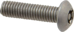 Value Collection - #10-32 UNF Pin In Torx Drive, Button Screw - Grade 18-8 Stainless Steel, Uncoated, 3/4" Length Under Head - Apex Tool & Supply