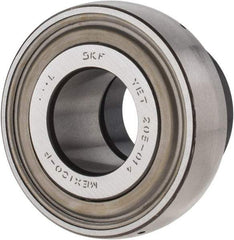 SKF - 7/8" ID x 2.0472" OD, 2,430 Lb Dynamic Capacity, Insert Bearing Insert Bearing - 0.5906" Race Width, 1,750 Lb Static Capacity - Apex Tool & Supply
