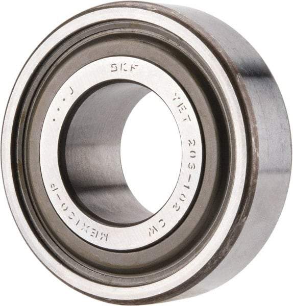 SKF - 1-1/8" ID x 2.4409" OD, 3,380 Lb Dynamic Capacity, Insert Bearing Insert Bearing - 0.7087" Race Width, 2,520 Lb Static Capacity - Apex Tool & Supply