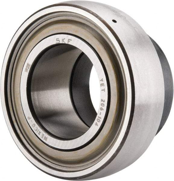 SKF - 1-1/4" ID x 2.4409" OD, 3,380 Lb Dynamic Capacity, Insert Bearing Insert Bearing - 0.7087" Race Width, 2,520 Lb Static Capacity - Apex Tool & Supply