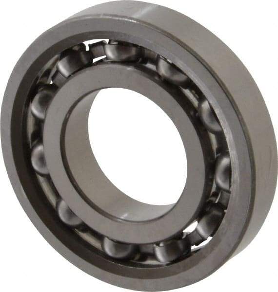 SKF - 20mm Bore Diam, 42mm OD, Open Deep Groove Radial Ball Bearing - 8mm Wide, 1 Row, Round Bore, 910 Lb Static Capacity, 1,550 Lb Dynamic Capacity - Apex Tool & Supply