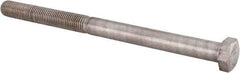 Value Collection - 1-8 UNC, 14" Length Under Head Hex Head Cap Screw - Partially Threaded, Grade 18-8 Stainless Steel, Uncoated, 1-5/16" Hex - Apex Tool & Supply