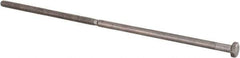 Value Collection - 1/4-20 UNC, 9" Length Under Head Hex Head Cap Screw - Partially Threaded, Grade 18-8 Stainless Steel, Uncoated, 7/16" Hex - Apex Tool & Supply