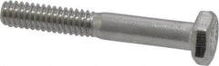 Value Collection - 1/4-20 UNC, 1-3/4" Length Under Head Hex Head Cap Screw - Partially Threaded, Grade 316 Stainless Steel, Uncoated, 7/16" Hex - Apex Tool & Supply