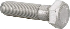 Value Collection - 3/8-24 UNF, 1-1/2" Length Under Head Hex Head Cap Screw - Partially Threaded, Grade 316 Stainless Steel, Uncoated, 9/16" Hex - Apex Tool & Supply