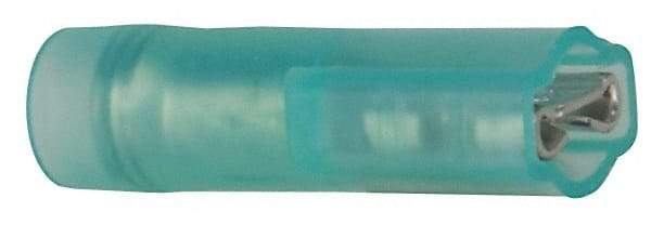 3M - 16 to 14 AWG, Nylon, Fully Insulated, Female Wire Disconnect - 3/16 Inch Wide Tab, Blue, RoHS 2011/65/EU Compliant - Apex Tool & Supply