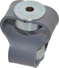 Huco - 1/2" Max Bore Diam, Flexible Flex P Double Loop Coupling - 48mm OD, Polyurethane - Apex Tool & Supply