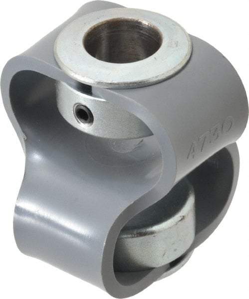Huco - 5/8" Max Bore Diam, Flexible Flex P Double Loop Coupling - 54mm OD, Polyurethane - Apex Tool & Supply