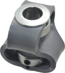 Huco - 5/8" Max Bore Diam, Flexible Flex P Double Loop Coupling - 56mm OD, Polyurethane - Apex Tool & Supply