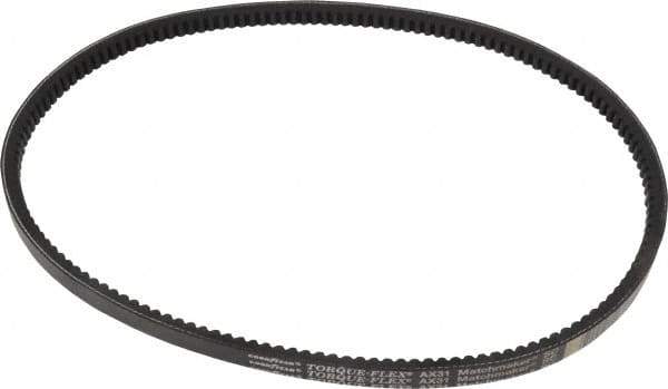 Continental ContiTech - Section AX, 33" Outside Length, V-Belt - Fiber Reinforced Vytracord, Torque-Flex, No. AX31 - Apex Tool & Supply